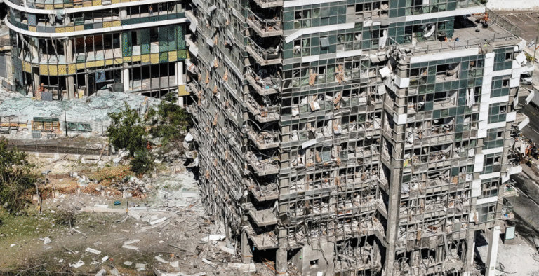 Iranian Missiles Strike Israeli Hospital and Residential Areas