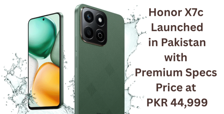 Honor X7c Launched in Pakistan with Premium Specs – Price at PKR 44,999